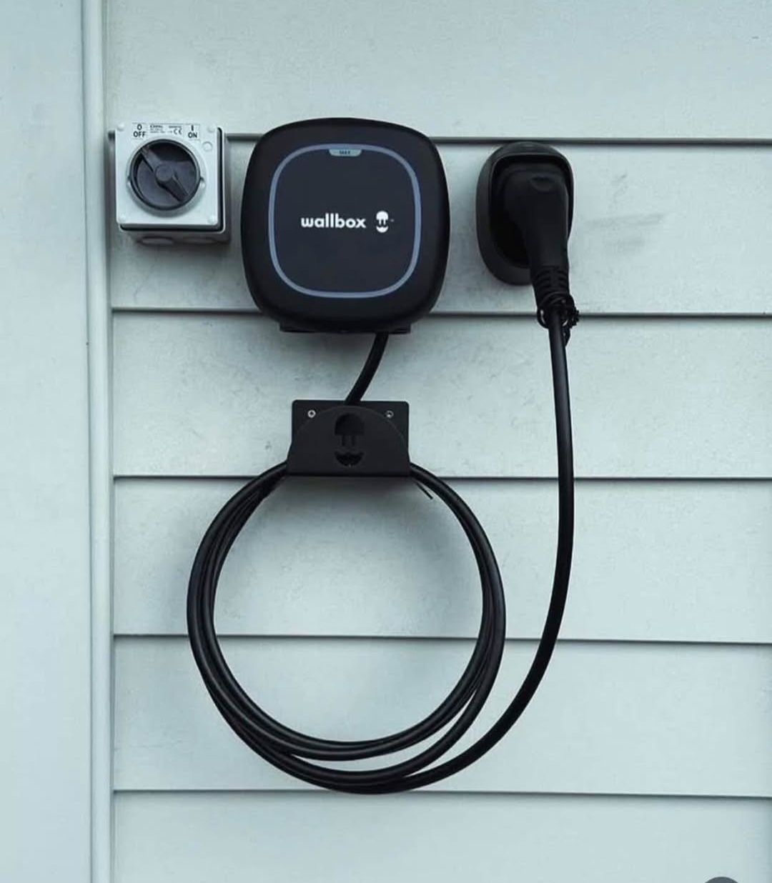 Wallbox EV charger installed by Tri-Phase Electrical on an Auckland home